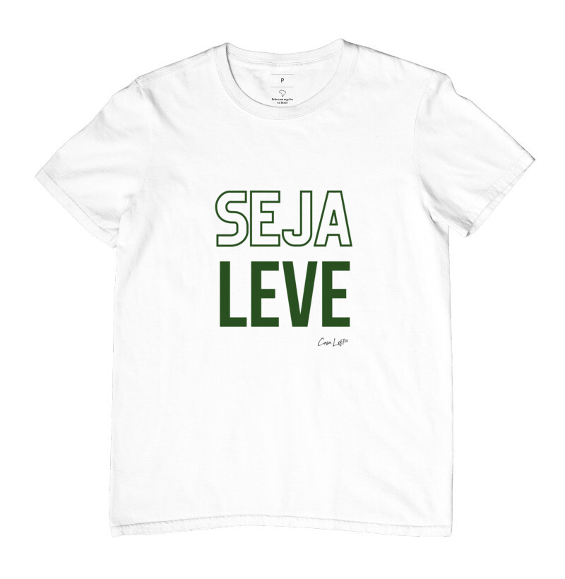 Camiseta Seja Leve cl320