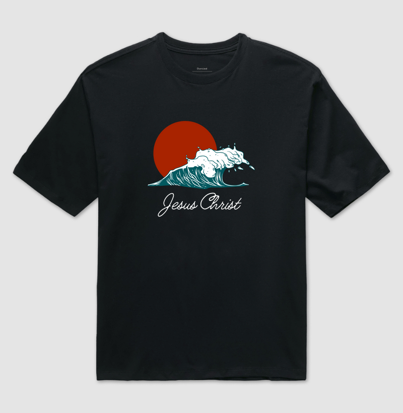 Jesus Christ é a onda (oversized)