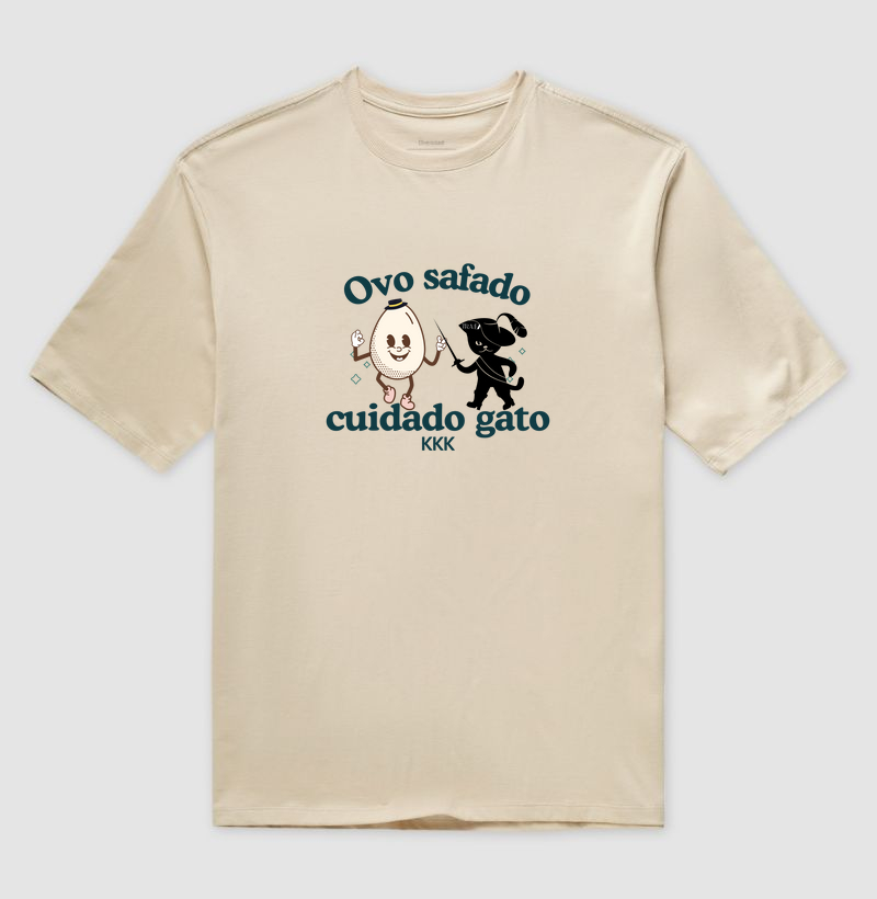 Ovo safado cuidado gato kkk