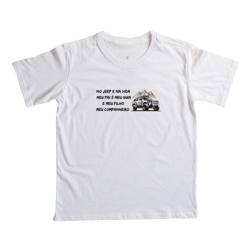 Camiseta Infantil Frase jipeiro