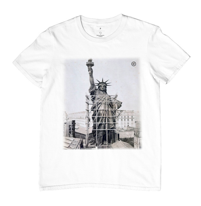 Camiseta Casual Estatua 