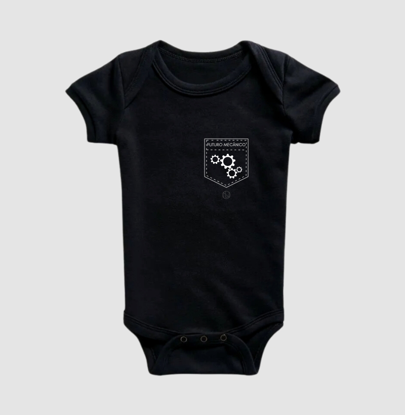 Body Baby Bolso Futuro Mecânico 