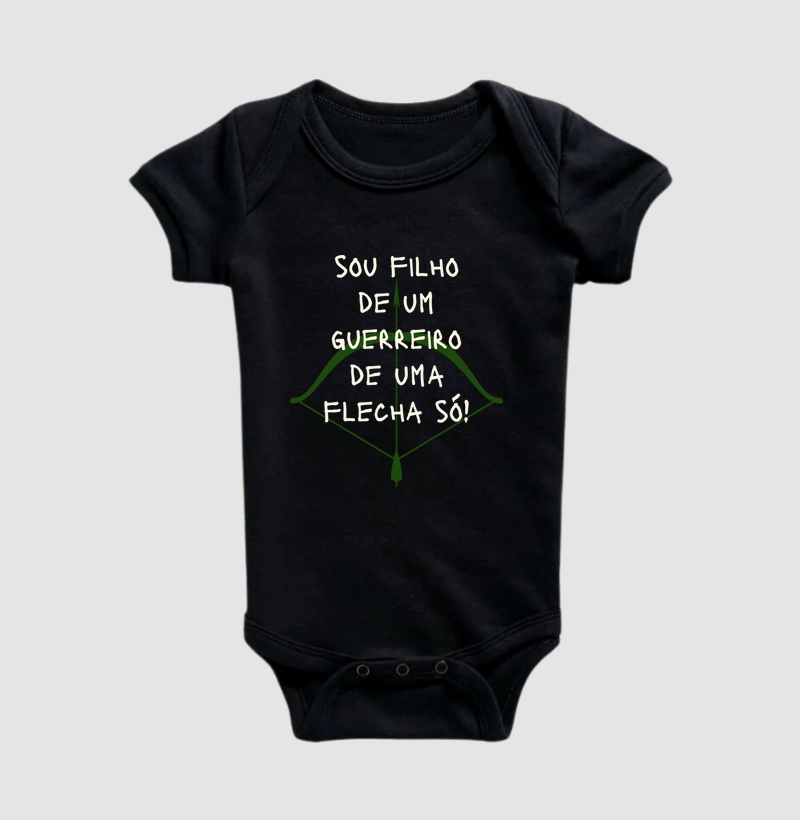 Sou filho de um guerreiro de uma flecha só!