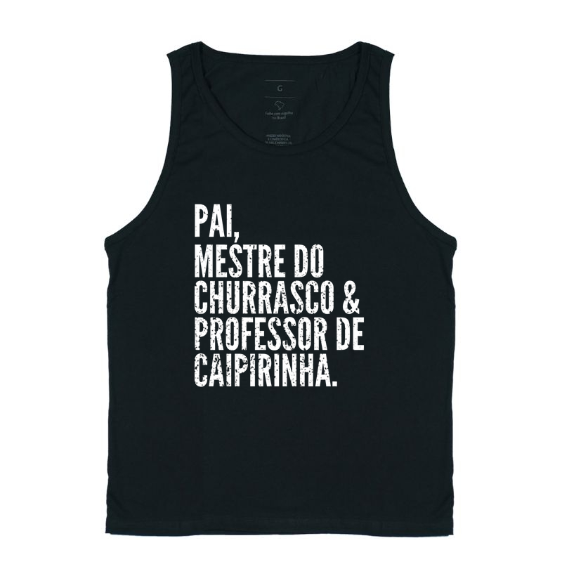 Regata Pai, professor de caipirinha
