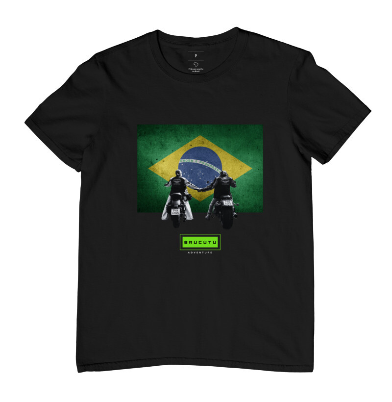CAMISETA BRUCUTU ADVENTURE - MÔNICA E GATTO