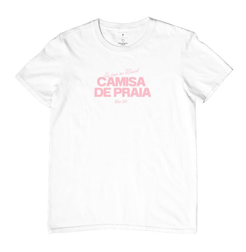 Camiseta Estampada Praia Rio 50° 