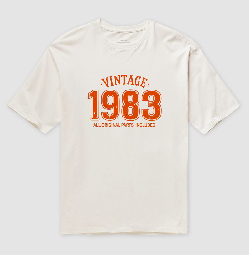 Vintage oversized 