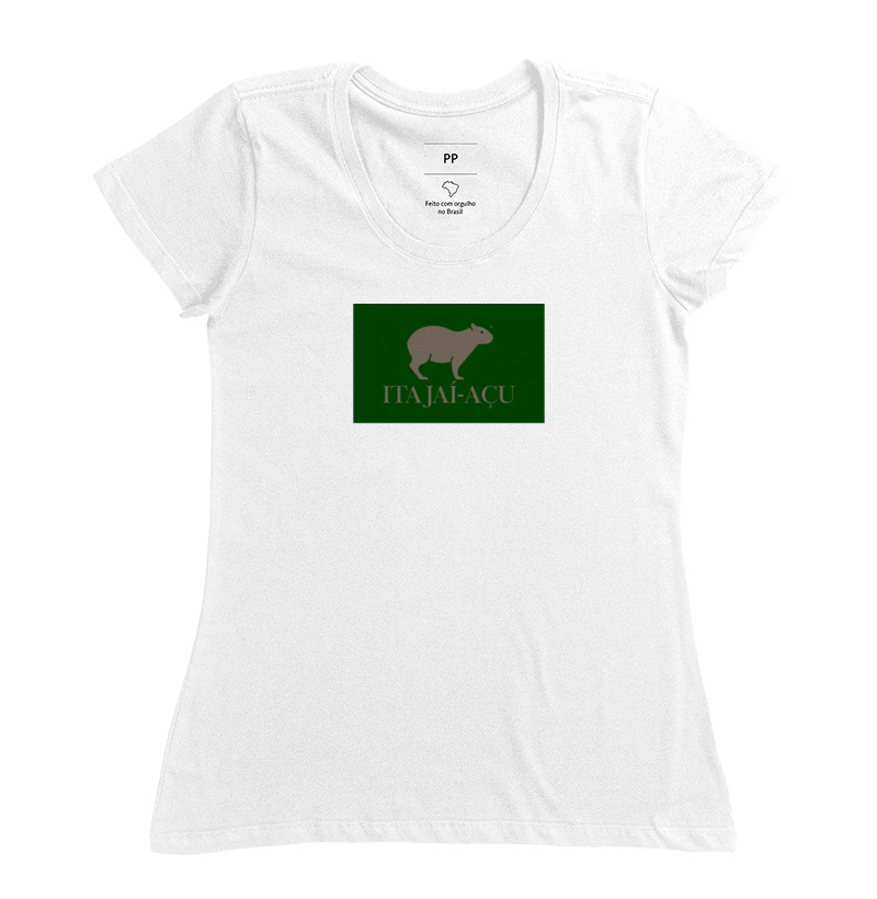Camiseta Capivara Itajai-açu quadrado