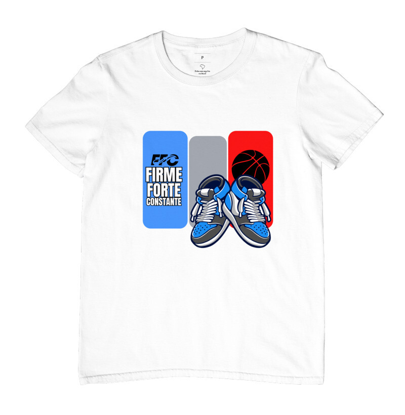Camiseta FFC basquete tênis bola 