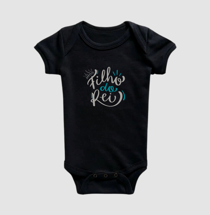 Menino - Filho do Rei (body infantil)