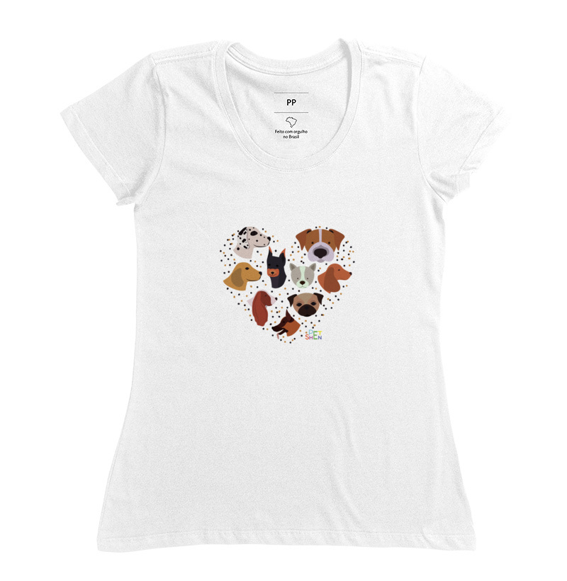 Camiseta Dogs Heart