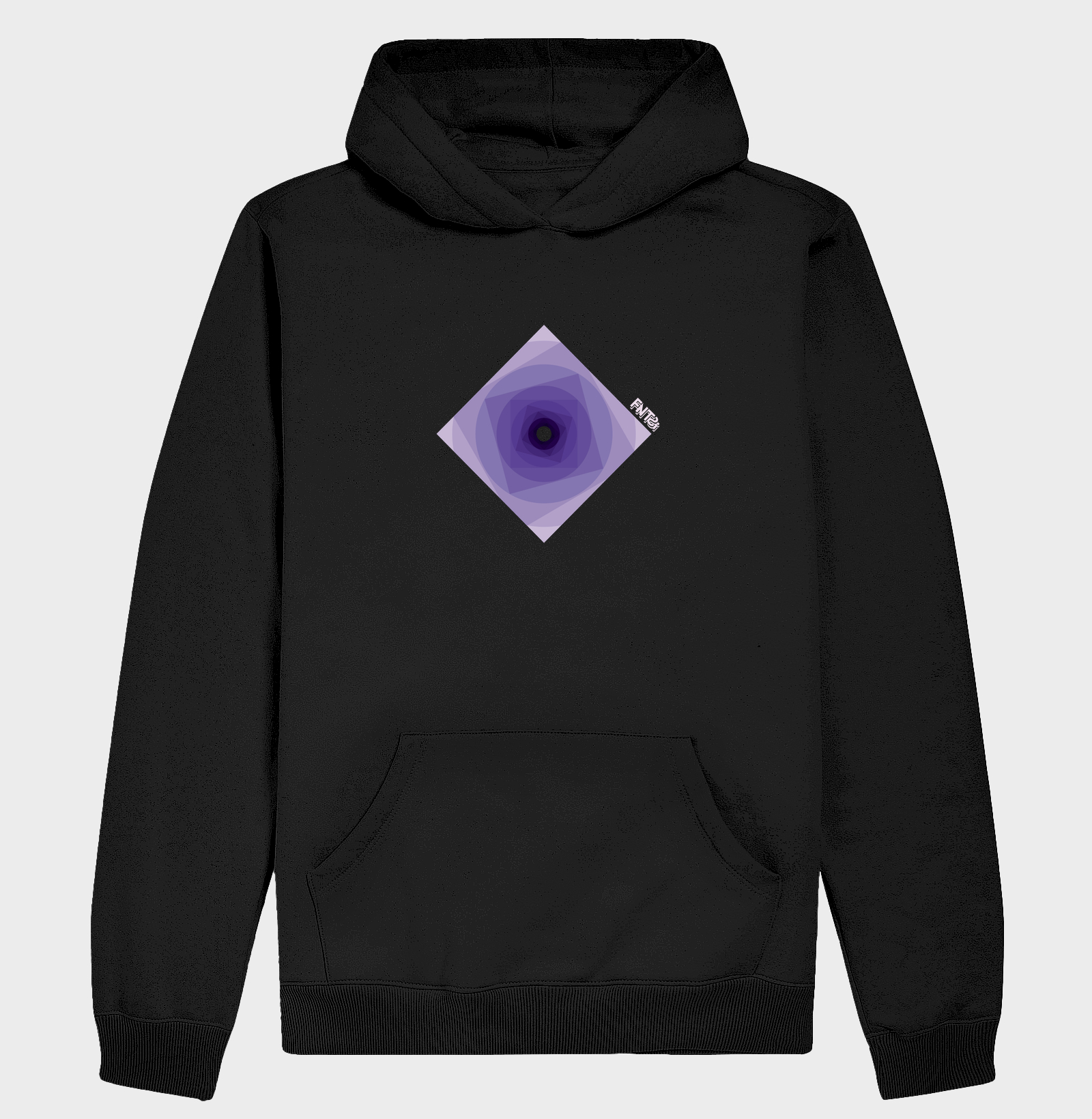 MOLETOM HOODIE SLIM "INFINITA FANTASIA" / ROXO MINIMAL