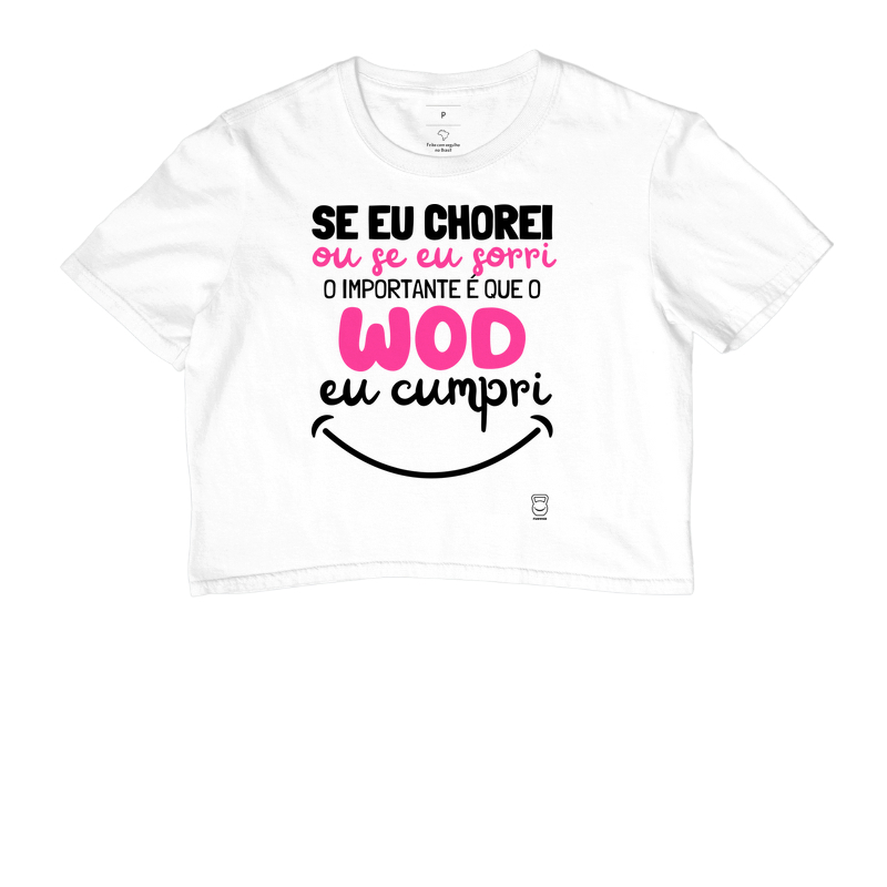 O importante é que o WOD eu cumpri