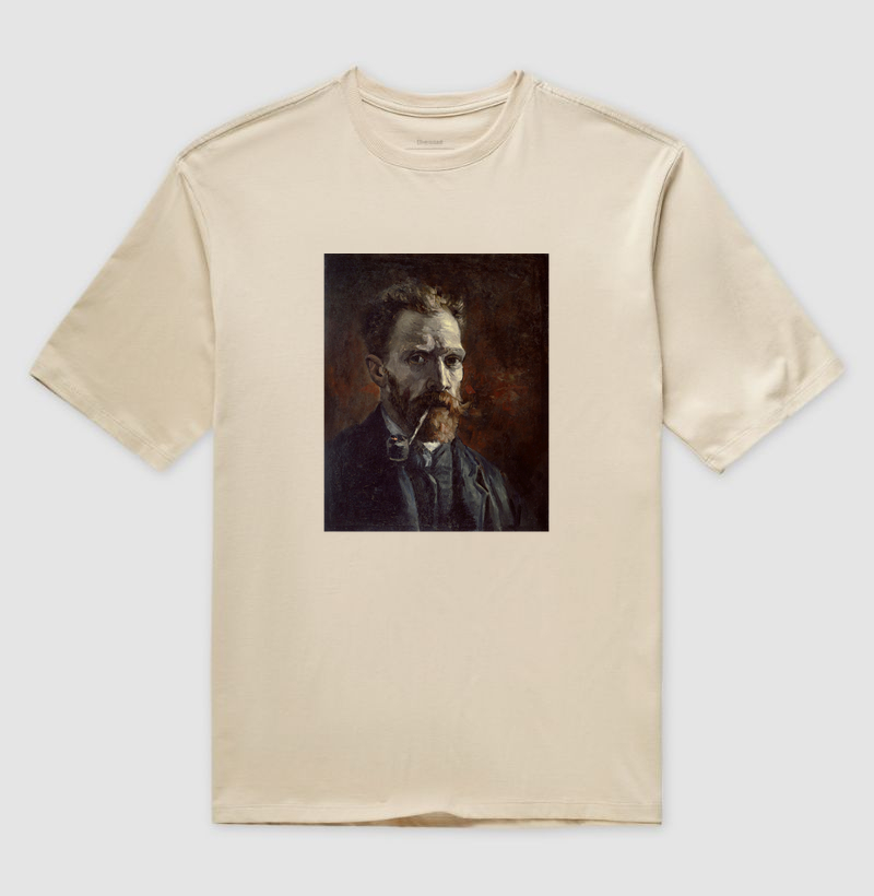 Vincent van Gogh's Self-Portrait with Pipe