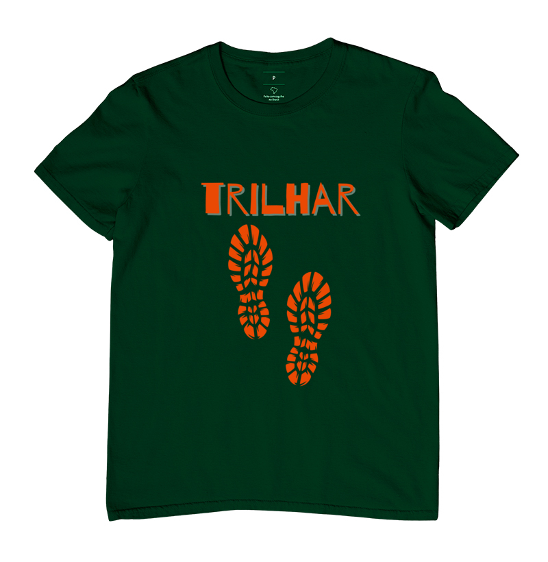 Camiseta Masculina "Trilhar"