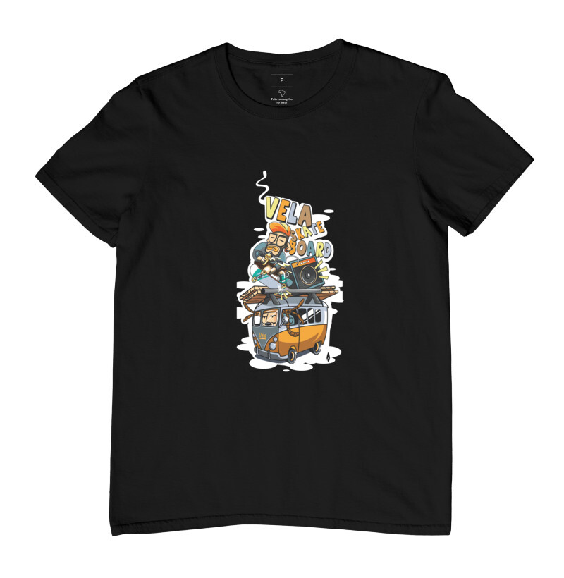 Camiseta Vela skate : Kombi