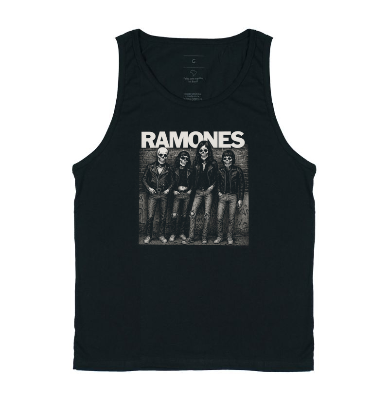 Ramones Skulls – Punk Até os Ossos