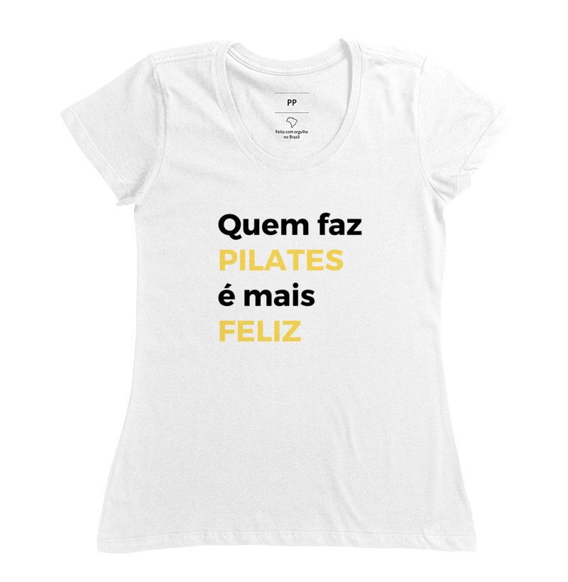 Camiseta Pilates Feliz