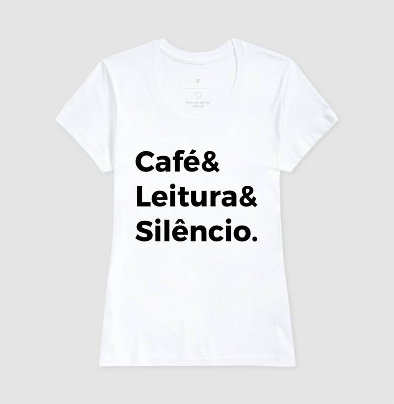 Café, leitura e silêncio