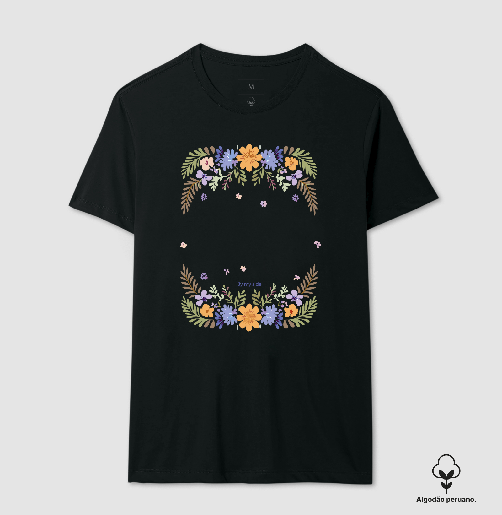 As Flores de Provence 01 - Algodão Peruano