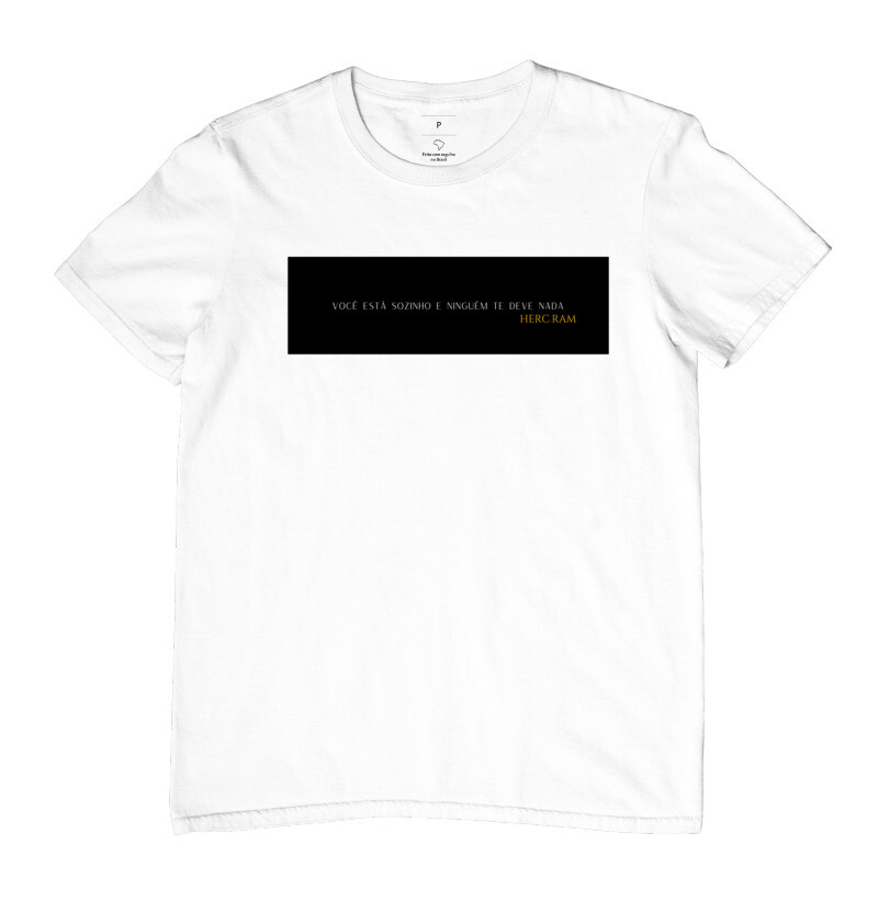 Camiseta Masculina Herc.Ram Autonomia Solitária