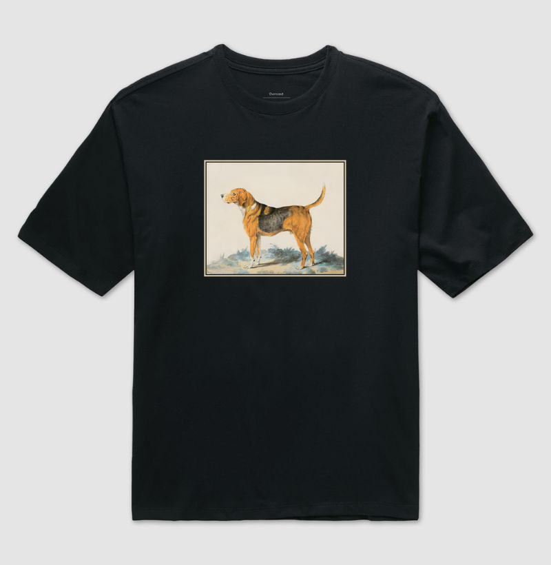 Vintage dog illustration