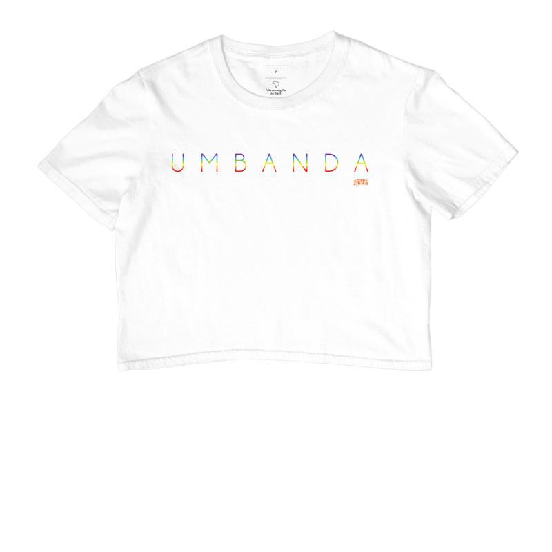 Cropped Umbanda lettering color