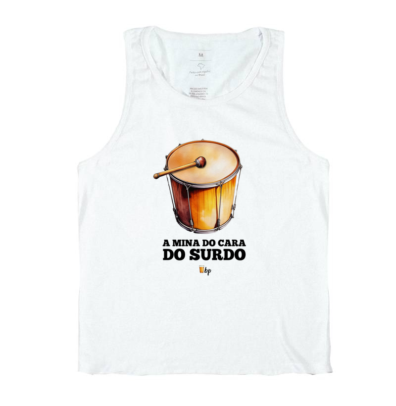 A mina do cara do surdo