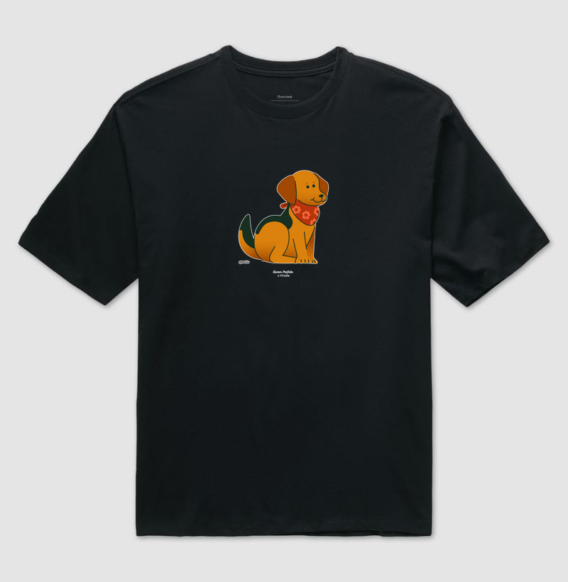 Camiseta Oversized - Aumor Não tem Raça - Catita