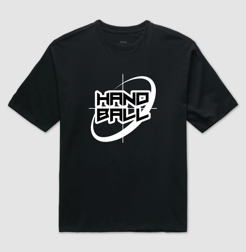 Camiseta Oversized de Handebol - HAND+BALL Mas.