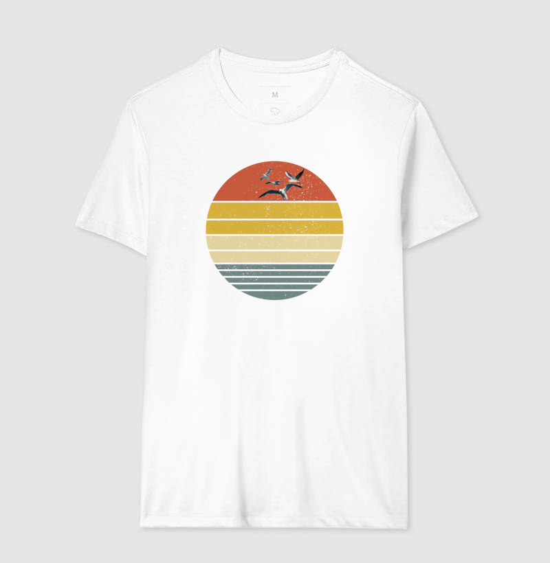 Camiseta Retrô - Sun