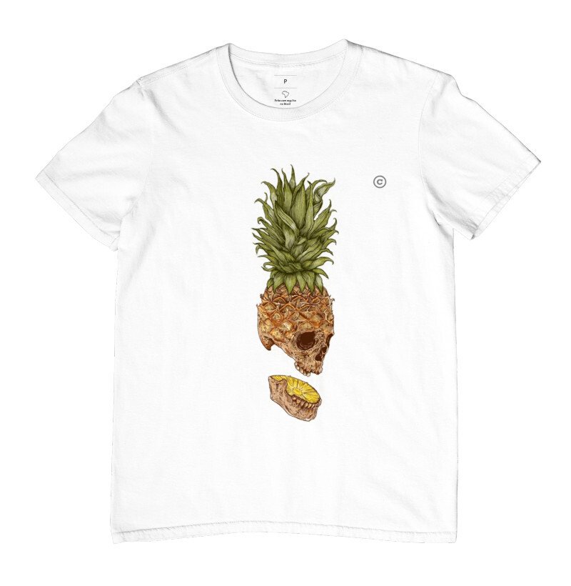 Camiseta Casual Abacaxi