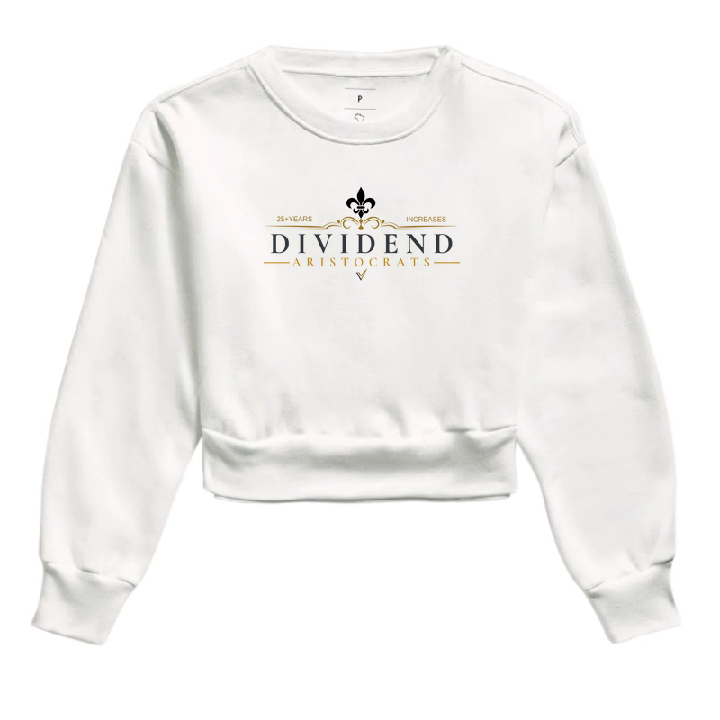 Moletom Cropped Dividend Aristocrats