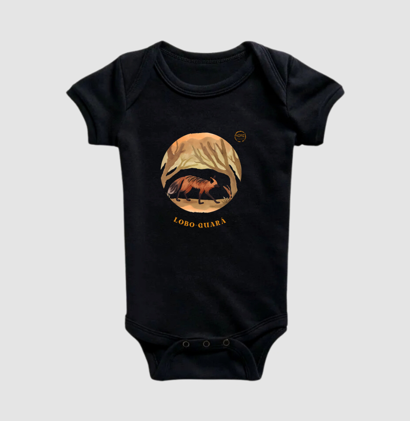 Body Infantil KIRI - Lobo-Guará