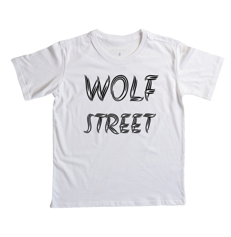 Camiseta Infantil Wolfstreet04