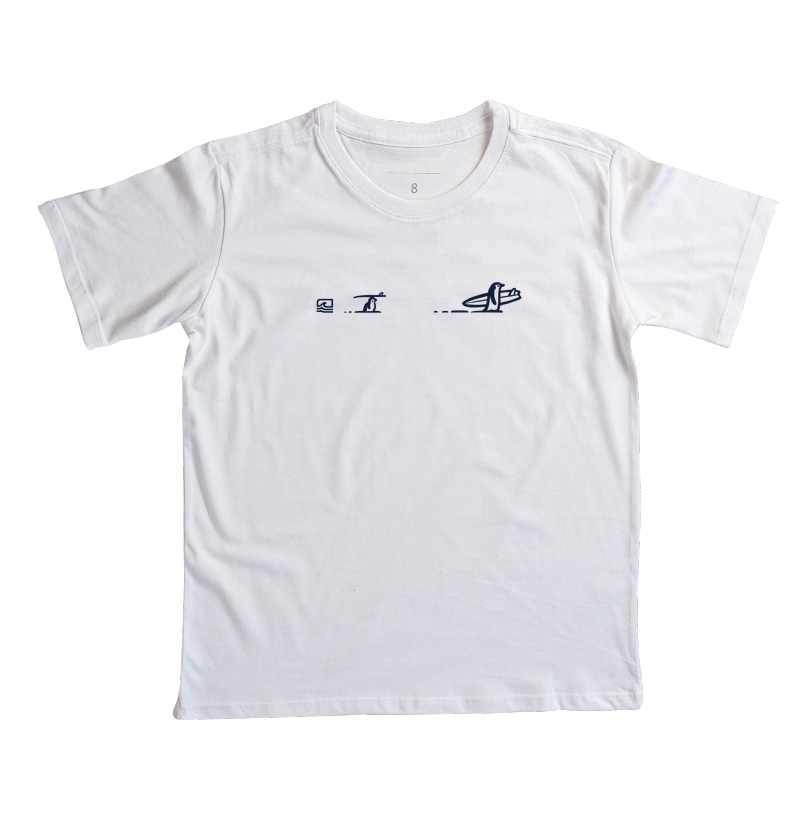 Camiseta Infantil "Seguindo seus Passos"
