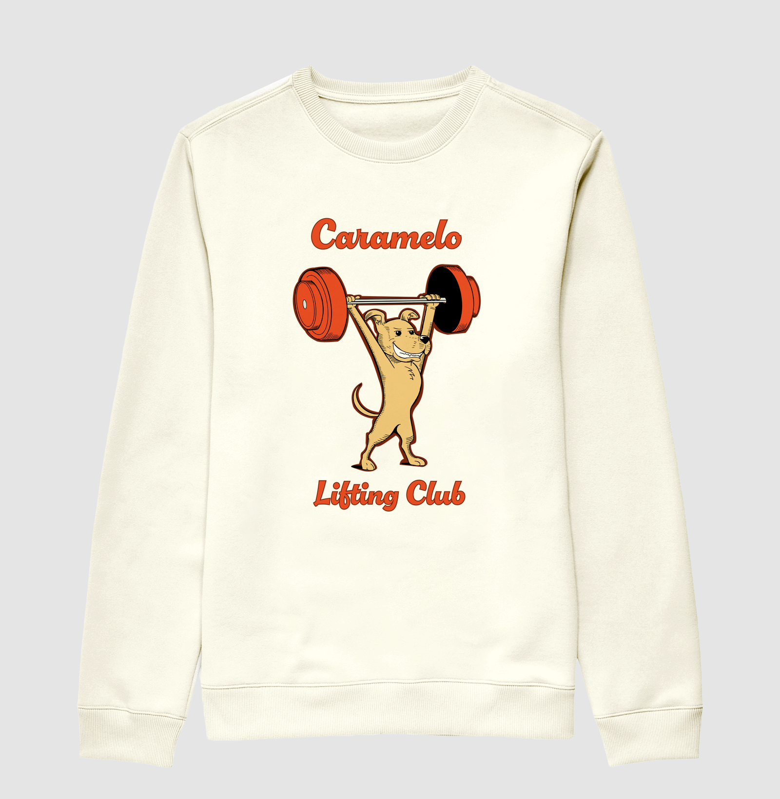 Suéter moletom Caramelo Lifting Club