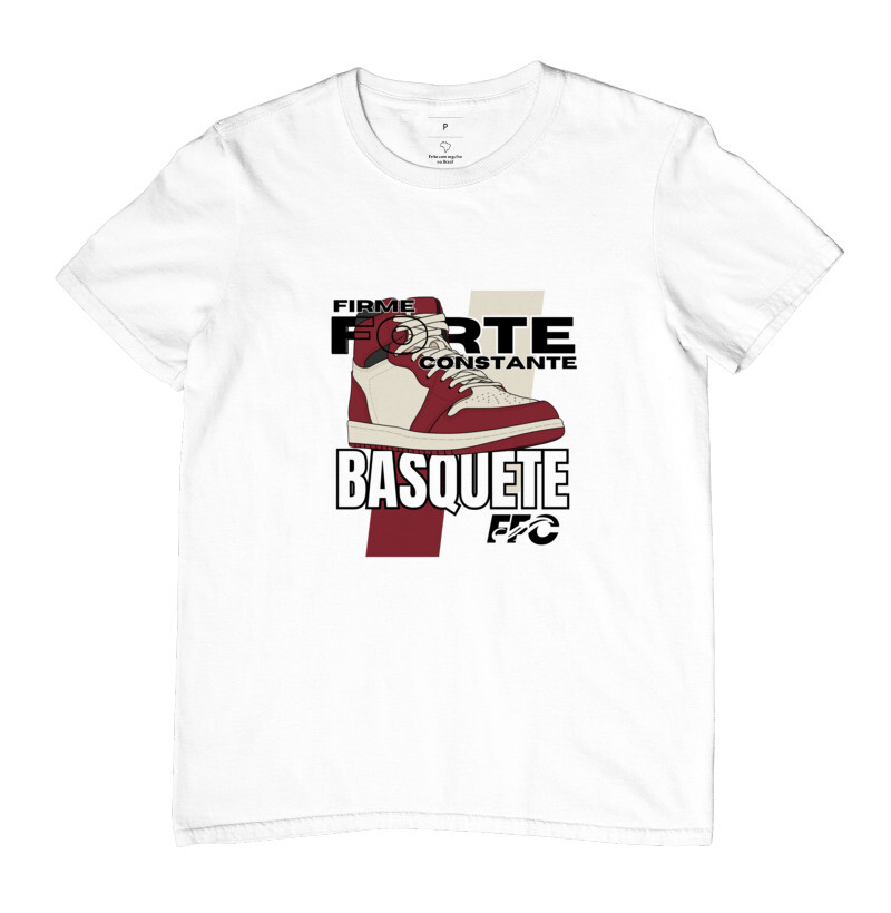 Camiseta FFC basquete white red