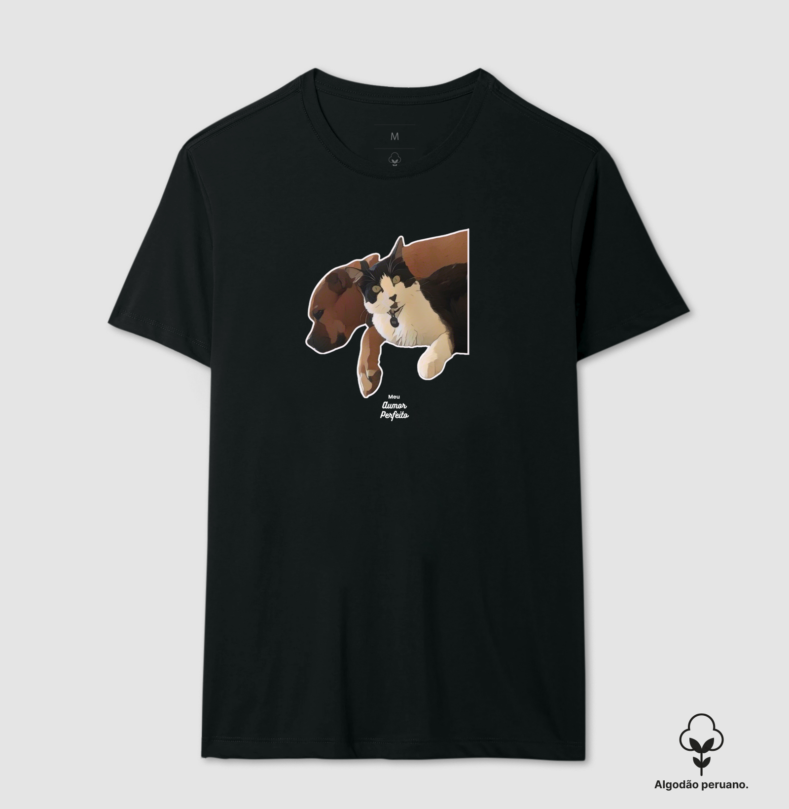 Camiseta Algodão Peruano - Aumor Stella e Bud II