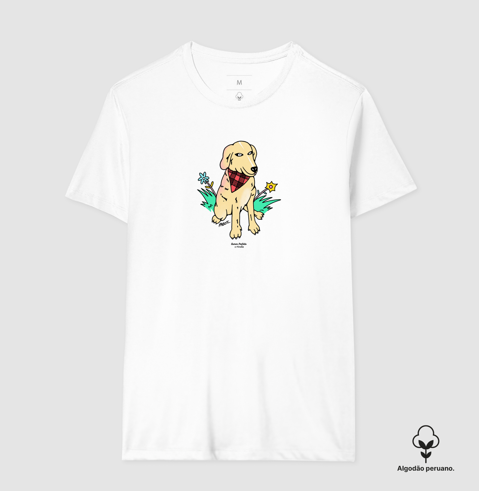 Camiseta Algodão Peruano - Aumor Não tem Raça - Kenai