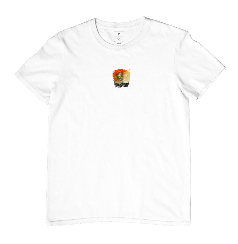 Leão Psicodélico Minimalista