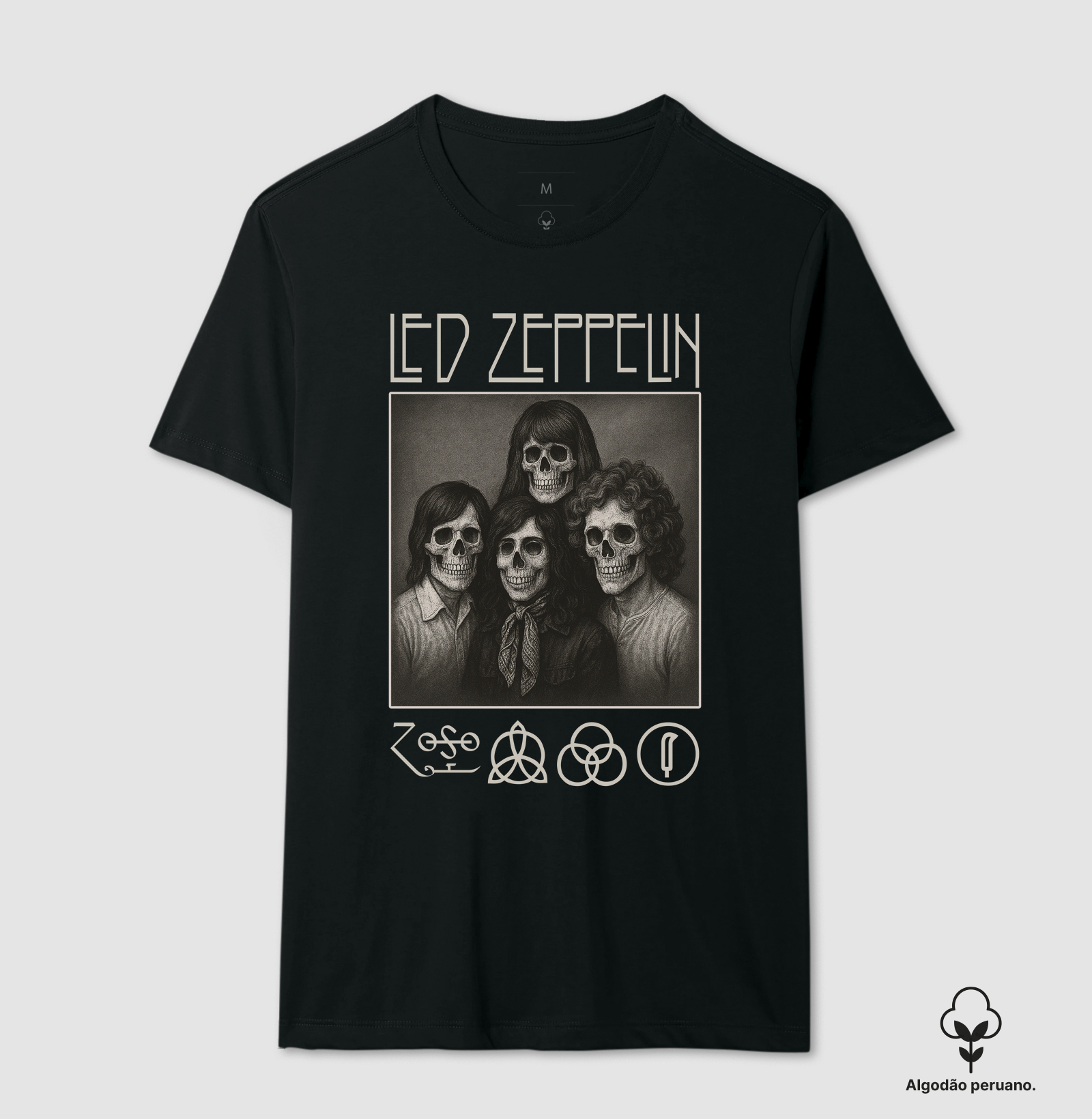 Led Zeppelin Skulls – Lendas Eternas