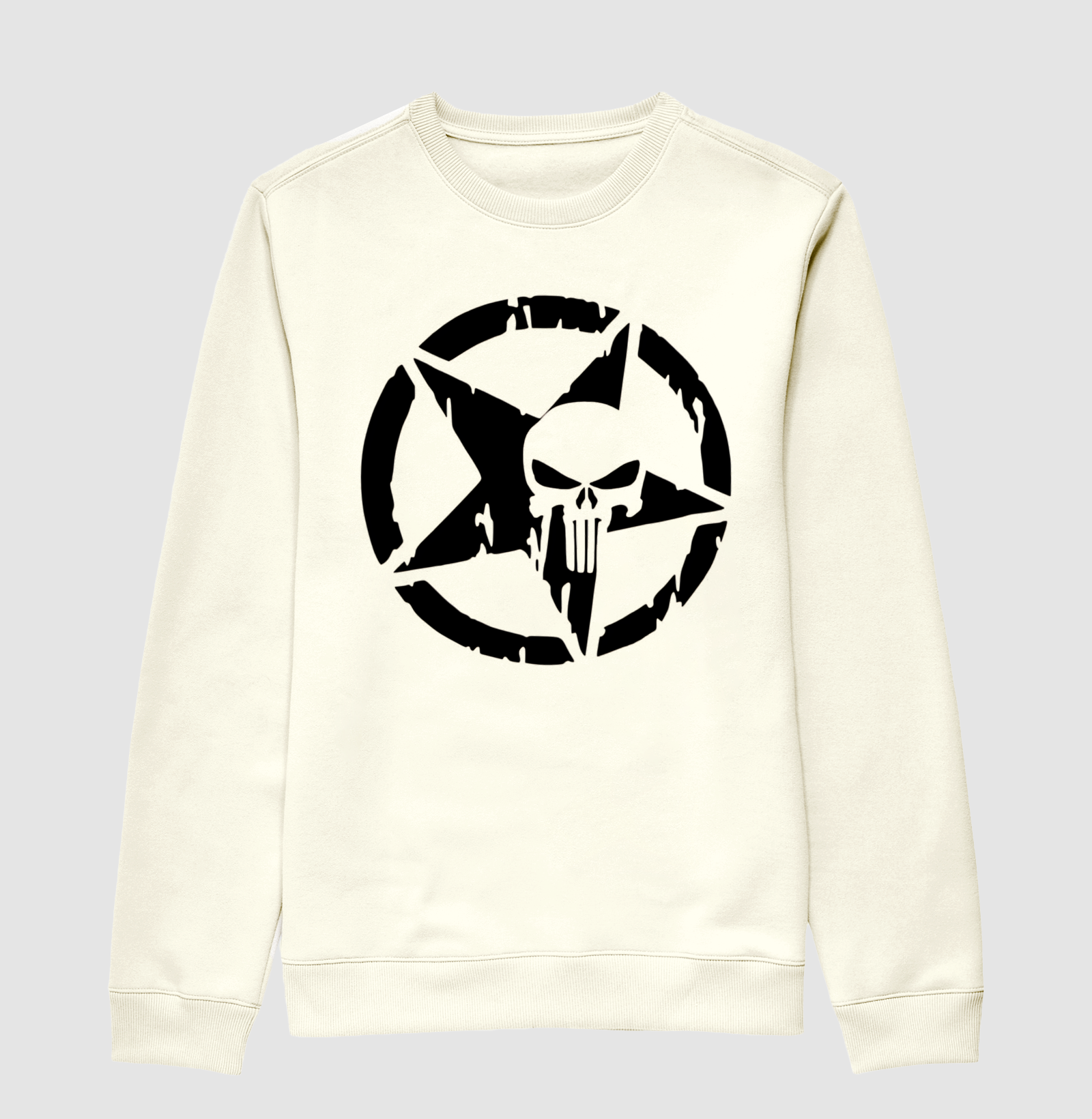 Suéter Moletom Star Skull
