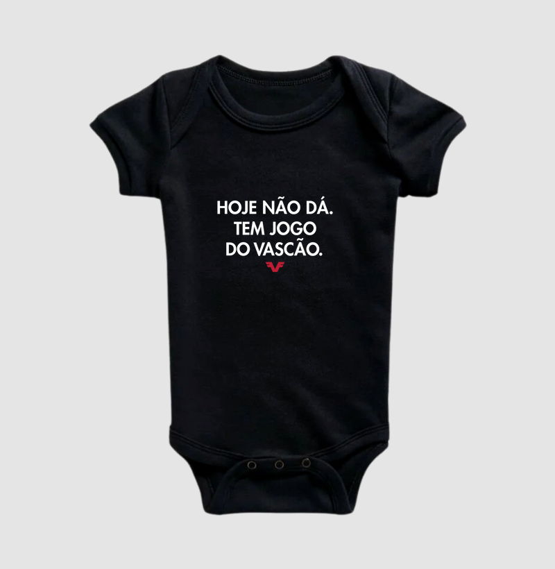 Body Infantil Hoje Não Dá. Tem Jogo do Vascão