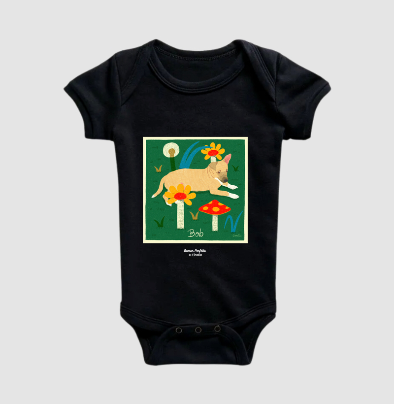 Body Infantil - Aumor Não tem Raça - Bob