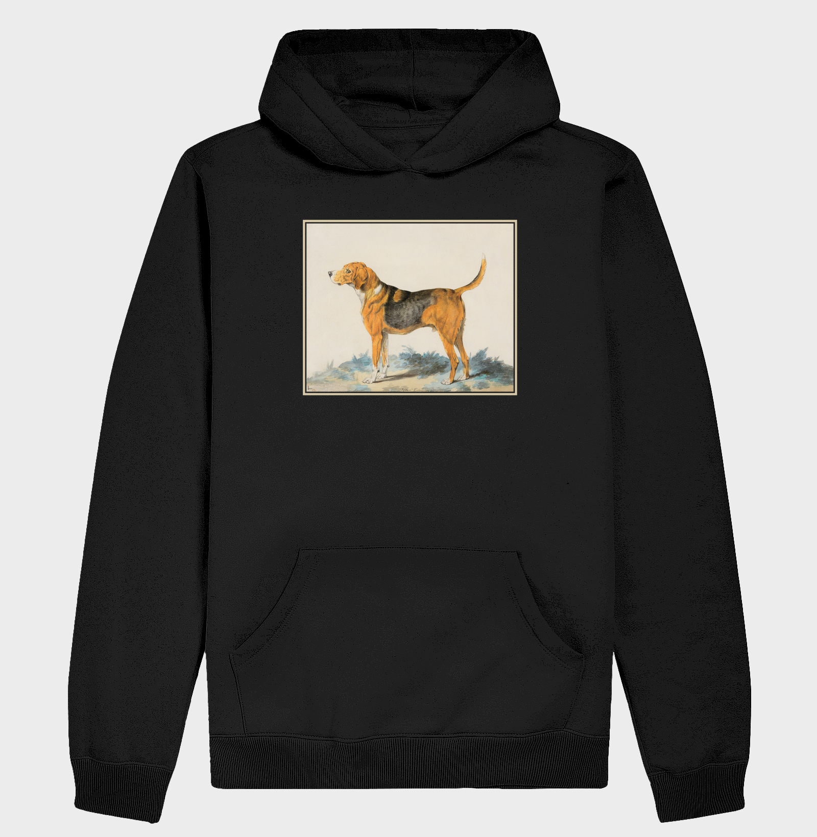 Vintage dog illustration