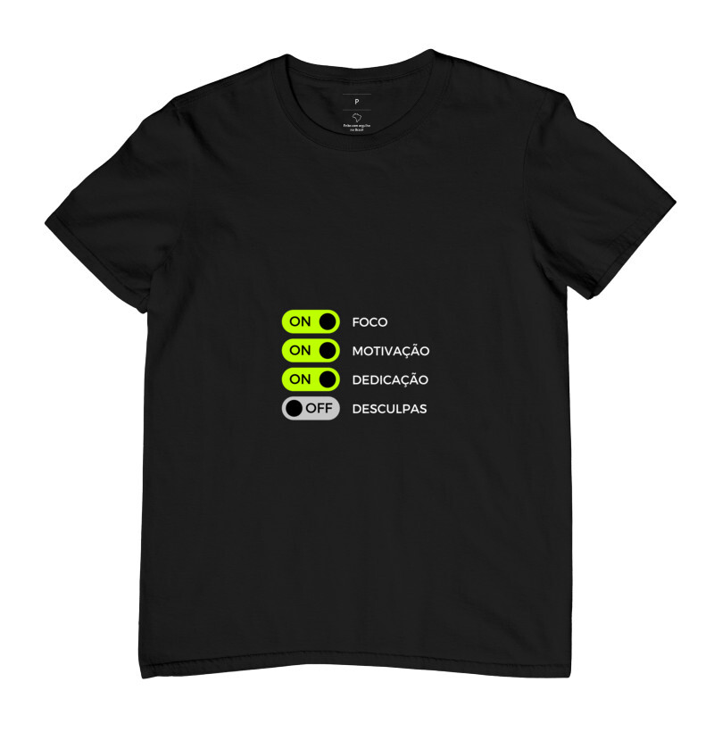 Camisa Motivação em dia