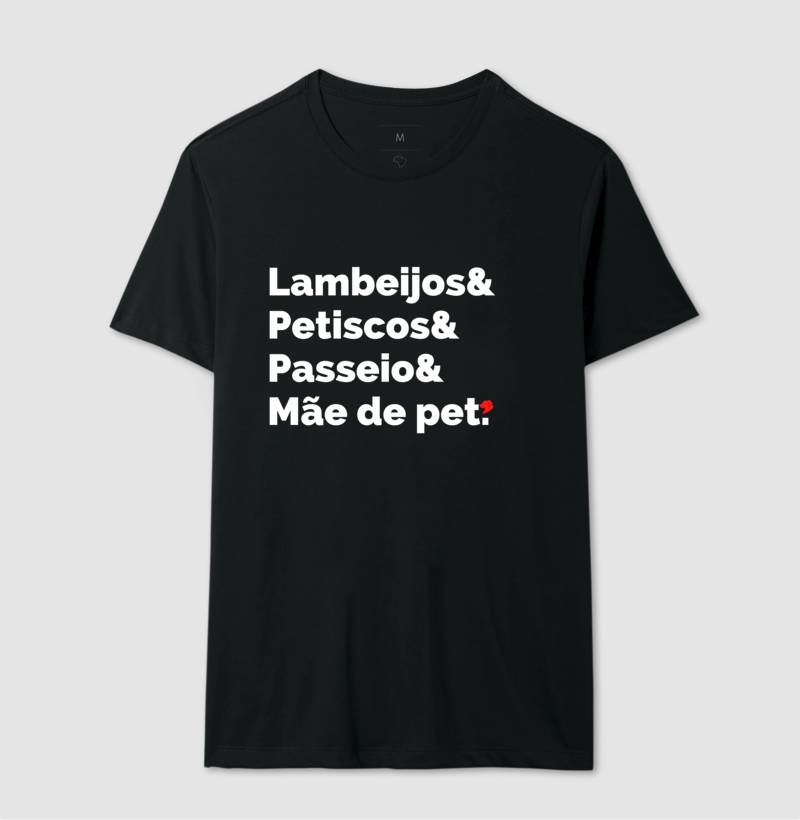 Camiseta mãe de pet