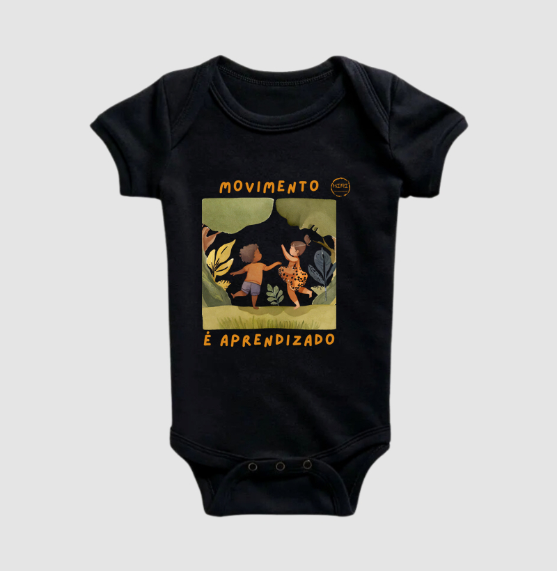 Body Infantil KIRI - Movimento É Aprendizado