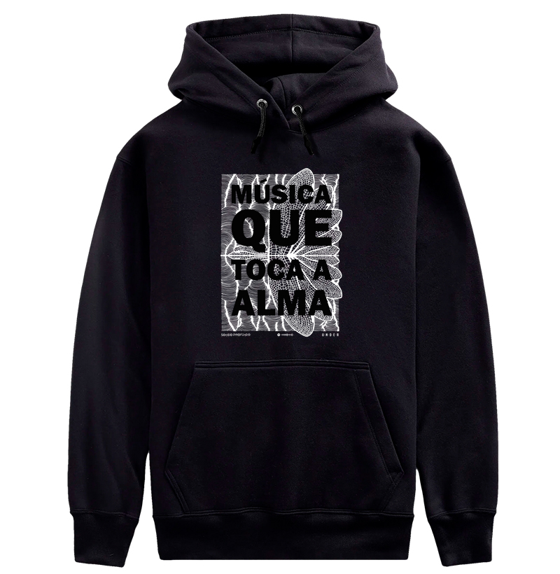 MOLETOM MÚSICA QUE TOCA A ALMA